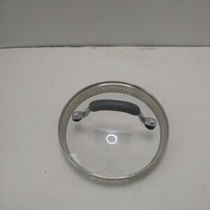 Circulon Glass Lid With Stainless Steel Rim & Vent Holes 6 1/2"